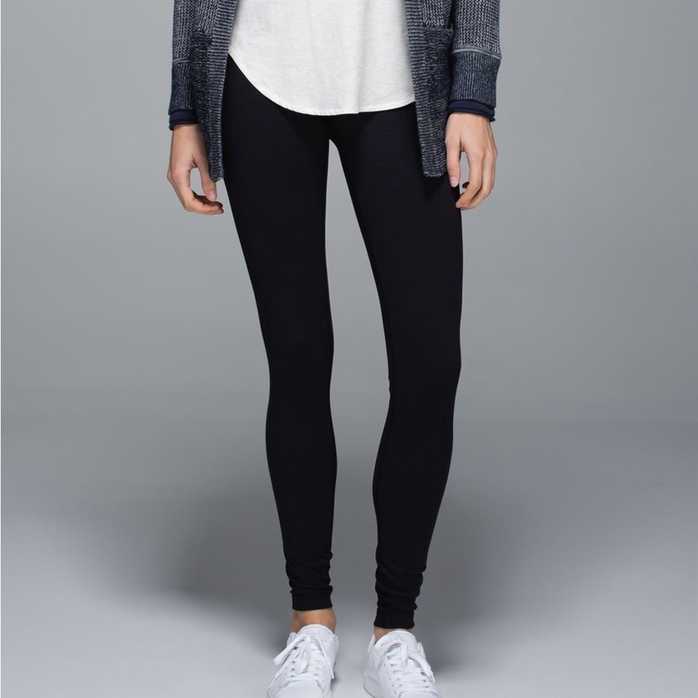[Luluemon] RARE Wunder Under Pant in Shine Dot Black